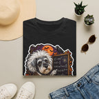 Spooky Smart Einstein Schnauzer T-Shirt | Halloween Pet T-Shirts Collection by PetPulse