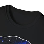 Herding Asteroids Now Funny Astronaut Australian Shepherd T-Shirt | Cosmic Encounters Collection by PetPulse