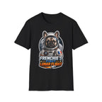 Frenchie’s First Lunar Flight Funny Astronaut French Bulldog T-Shirt | Cosmic Encounters Collection by PetPulse