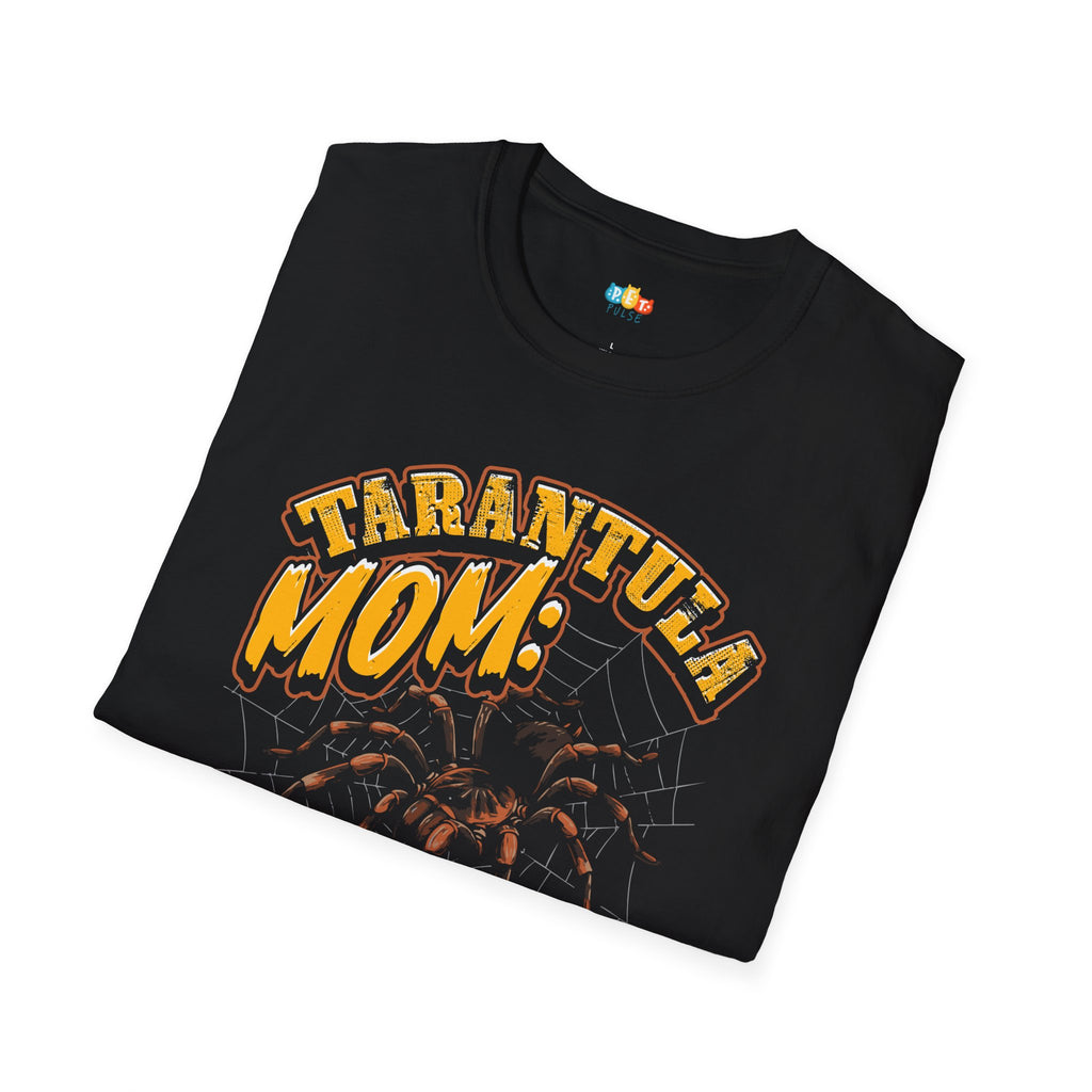 Tarantula Mom T-Shirt - Funny Spider Pet Owner Arachnid Lover Mother Gift Tee