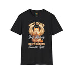 Not Gone In My Hearts Cat T-Shirt - Pet Memorial Rainbow Bridge Orange Tabby Grief Support Tee
