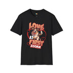 Love At First Zoomie Dog T-Shirt - Australian Shepherd Rescue Dog Parent Hero Graphic Tee