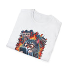 Even My Whiskers Are Stressed Funny News Overload Cat T-Shirt | Tech Pack Collection by PetPulse