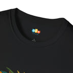 Silent Night Creature Christmas T-Shirt - Funny Holiday Dragon Sleeping Christmas Eve Cryptid Xmas Tee
