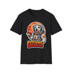Fetching Red Rocks Funny Dalmatian Astronaut T-Shirt | Cosmic Encounters Collection by PetPulse