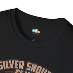 Silver Snouts Club Lifetime Member T-Shirt - Funny Senior Pet Dog Cat Lover Aging Animals Veterinary Graphic Tee