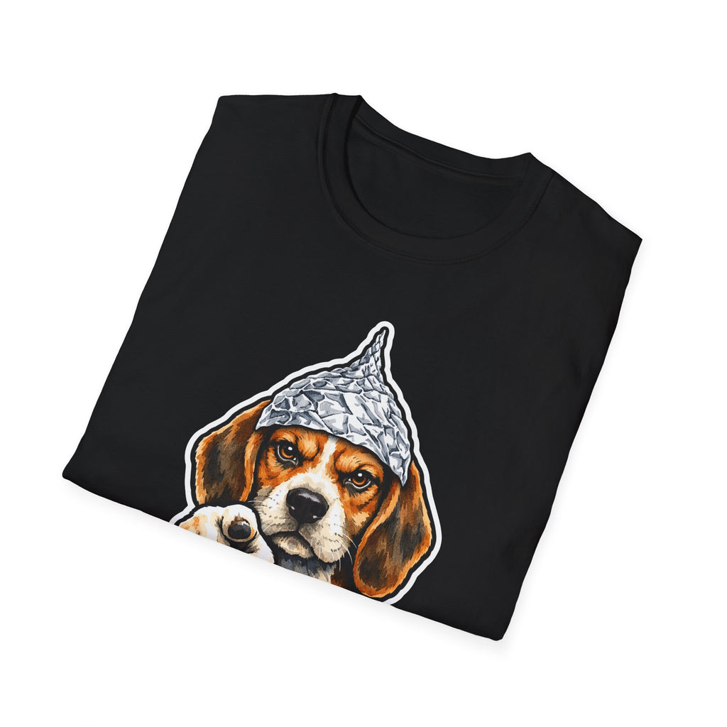 Who’s the Real Good Boy Funny Conspiracy Beagle T-Shirt | Pet-Spiracy Theorist Collection by PetPulse