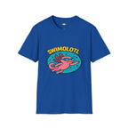 Swimolotl Athletic Axolotl Swimming T-Shirt - Funny Animal Pun Pool Swimmer Water Sports Fitness Tee