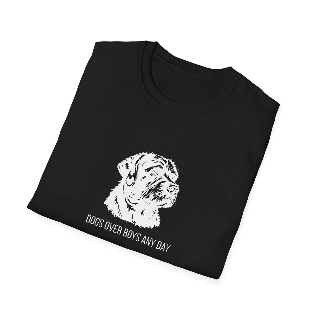 Dogs Over Boys T-Shirt — Cute Dog Portrait Tee