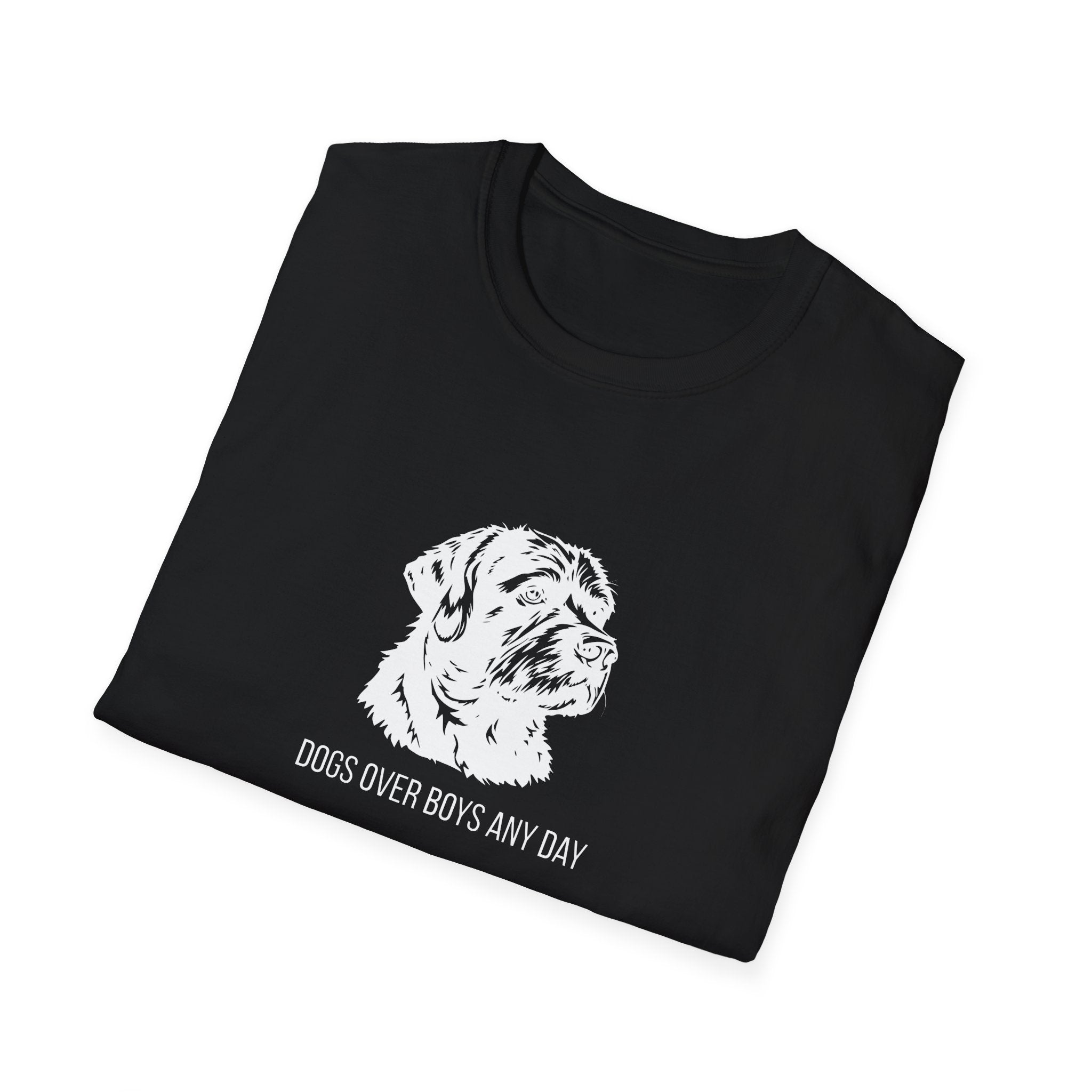 Dogs Over Boys T-Shirt — Cute Dog Portrait Tee