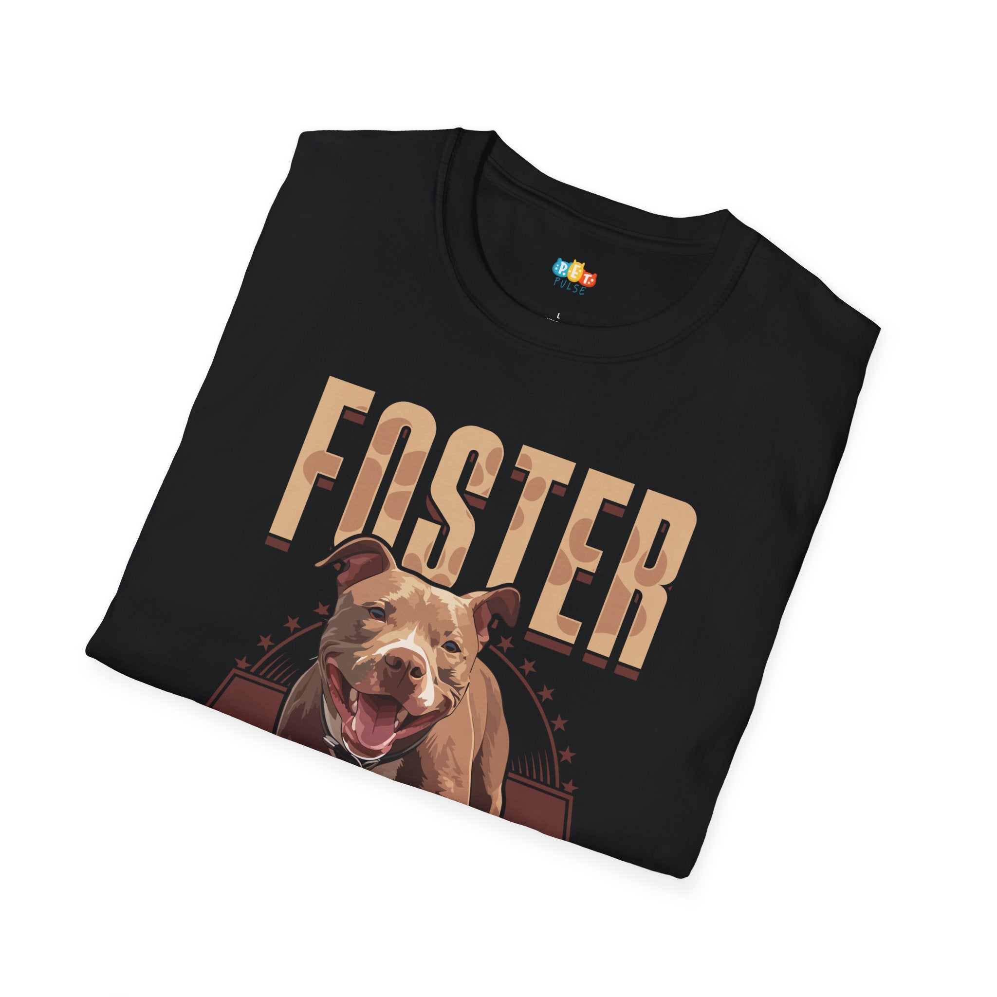 Foster Failures Club Pit Bull T-Shirt - Rescue Dog Parent Foster Fail Hero Graphic Tee