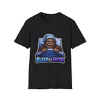 Sleep Is A Myth Funny Bigfoot Nightcap T-Shirt | Cryptid Companions Collection by PetPulse