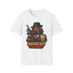 Sniffing Out the Rats Funny Mobster Bloodhound T-Shirt | The Dog Father Collection by PetPulse
