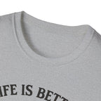 Cat With Slogan T-Shirt