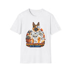 Mars Colony K-9 Unit Funny German Shepherd Space Armor T-Shirt | Cosmic Encounters Collection by PetPulse