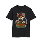 Get Me a Bone Funny Mobster Corgi T-Shirt | The Dog Father Collection by PetPulse