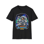 Herding Asteroids Now Funny Astronaut Australian Shepherd T-Shirt | Cosmic Encounters Collection by PetPulse