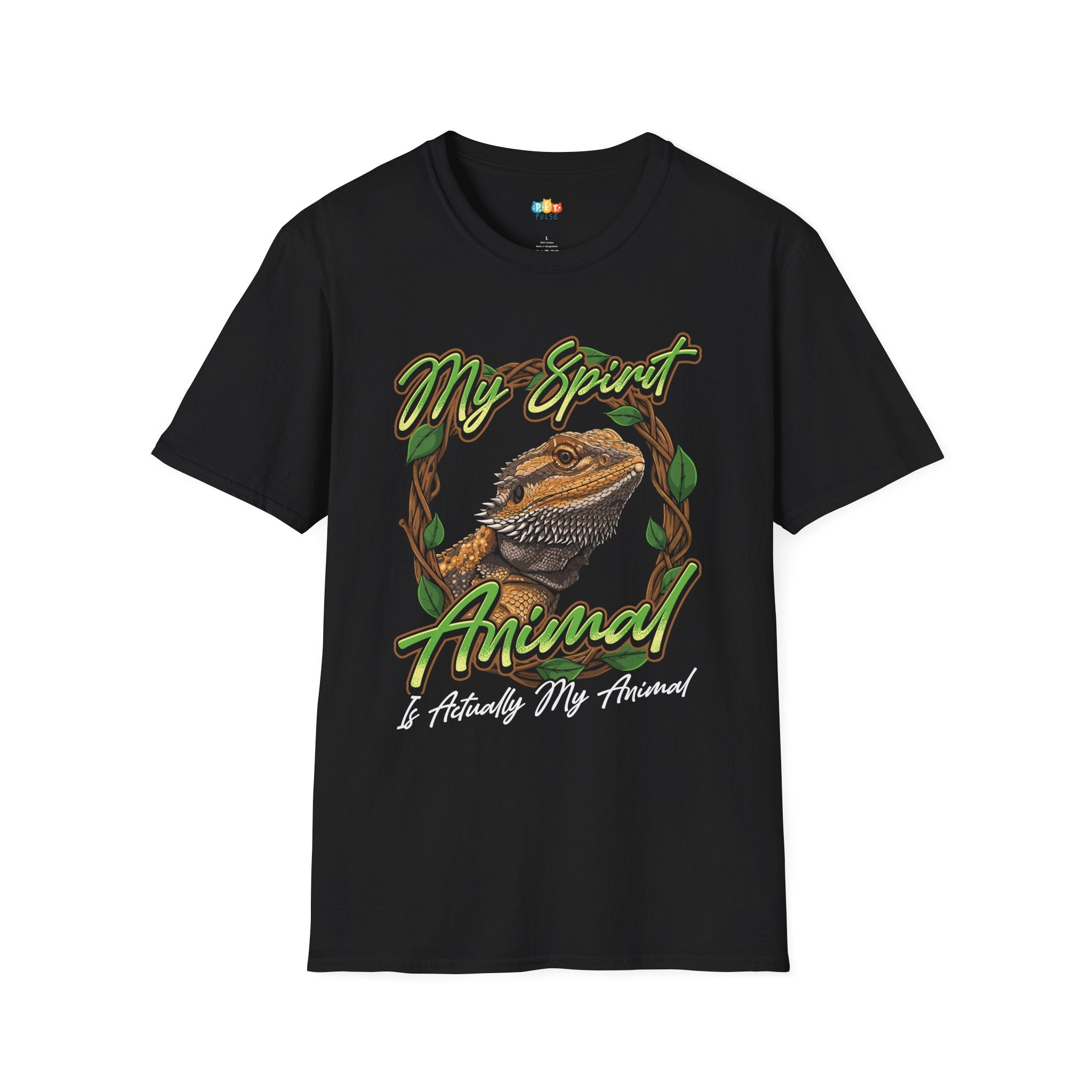 My Spirit Animal Bearded Dragon T-Shirt - Funny Reptile Pet Owner Lizard Lover Gift Tee