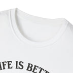 Cat With Slogan T-Shirt