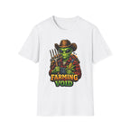 Farming the Void Funny Alien Farmer T-Shirt | Cosmic Encounters Collection by PetPulse