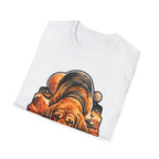 Sniffing New Worlds Funny Bloodhound Mars T-Shirt | Cosmic Encounters Collection by PetPulse