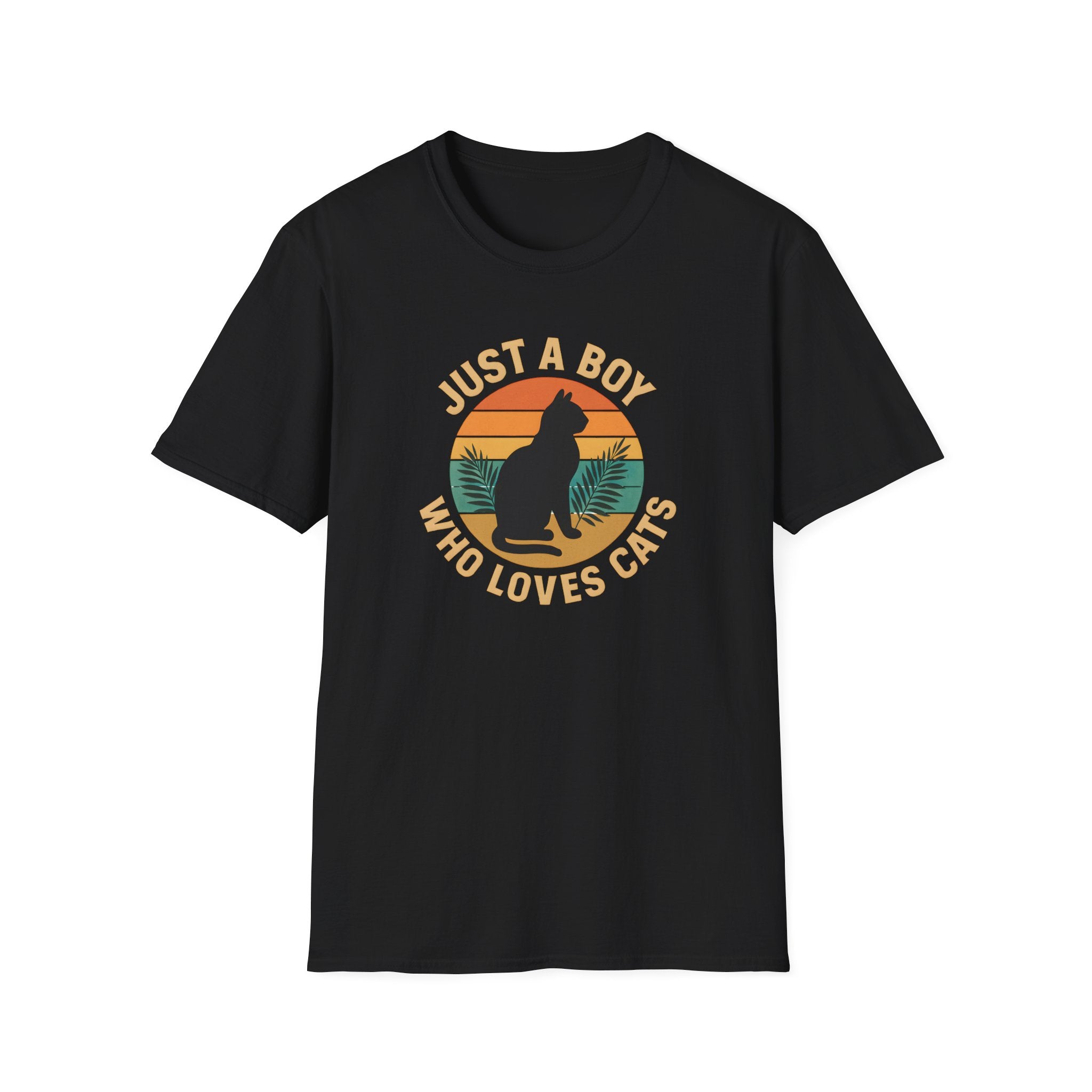 Boy Who Loves Cats T-Shirt