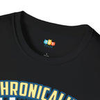 Chronically Ill Chronically Loved Cat T-Shirt - Chronic Illness Awareness Feline Support Comfort Graphic Tee