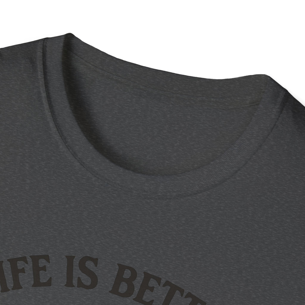 Cat With Slogan T-Shirt