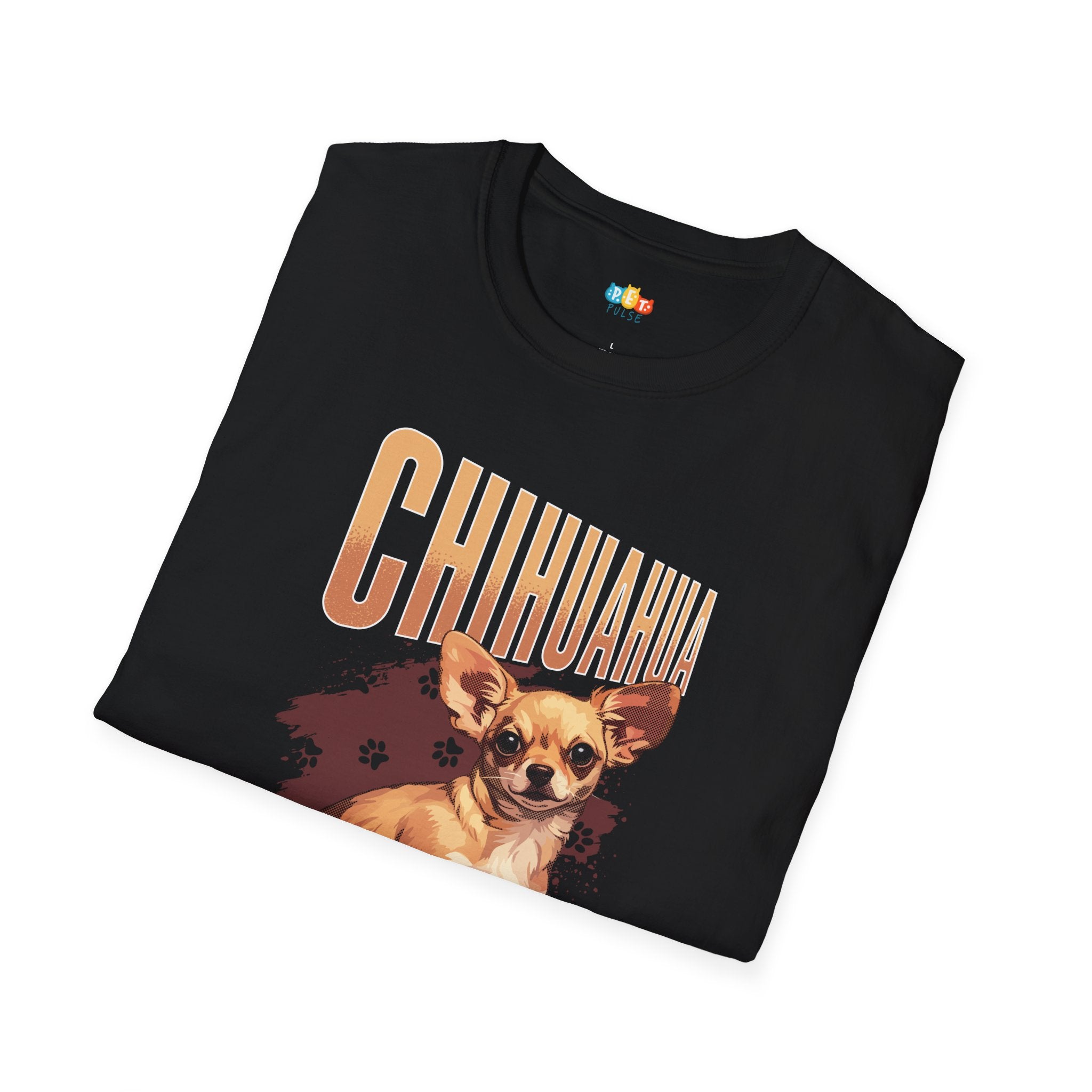 Chihuahua Parent T-Shirt - Funny Small Dog Owner Gift Tiny But Mighty Pet Parent Humor Tee