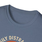 Easily Distracted by Cats T-Shirt