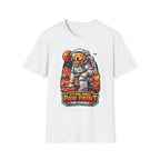 It’s One Small Paw Print for Canines Funny Golden Retriever Astronaut T-Shirt | Cosmic Encounters Collection by PetPulse