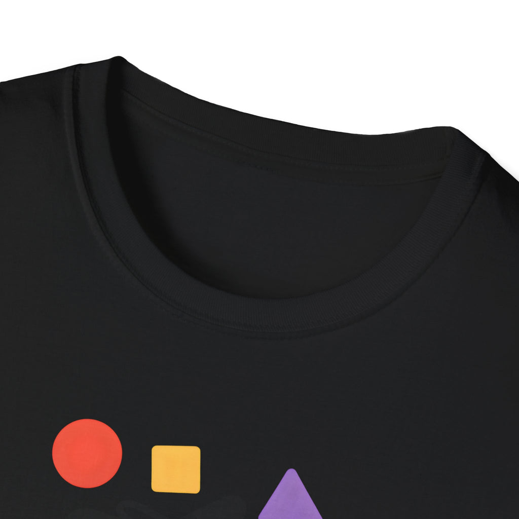 Unicorn with colorful shapes T-Shirt