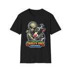 I Support a Cruelty Free Universe Funny Vegan Alien T-Shirt | Cosmic Encounters Collection by PetPulse