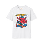 Skateolotl Rad Axolotl Skateboard T-Shirt - Funny Animal Pun Skater Cool Street Style Skateboarding Tee