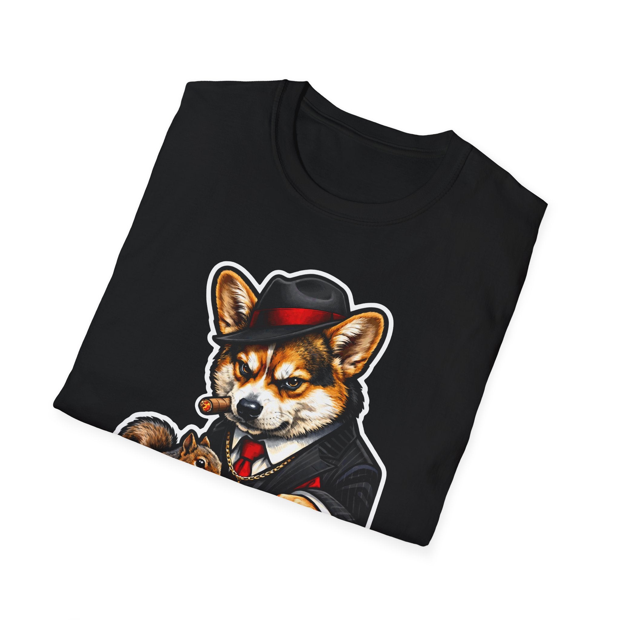 Get Me a Bone Funny Mobster Corgi T-Shirt | The Dog Father Collection by PetPulse