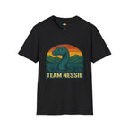 Team Nessie Christmas T-Shirt - Funny Holiday Loch Ness Monster Scotland Lake Cryptid Support Xmas Tee