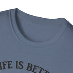 Cat With Slogan T-Shirt