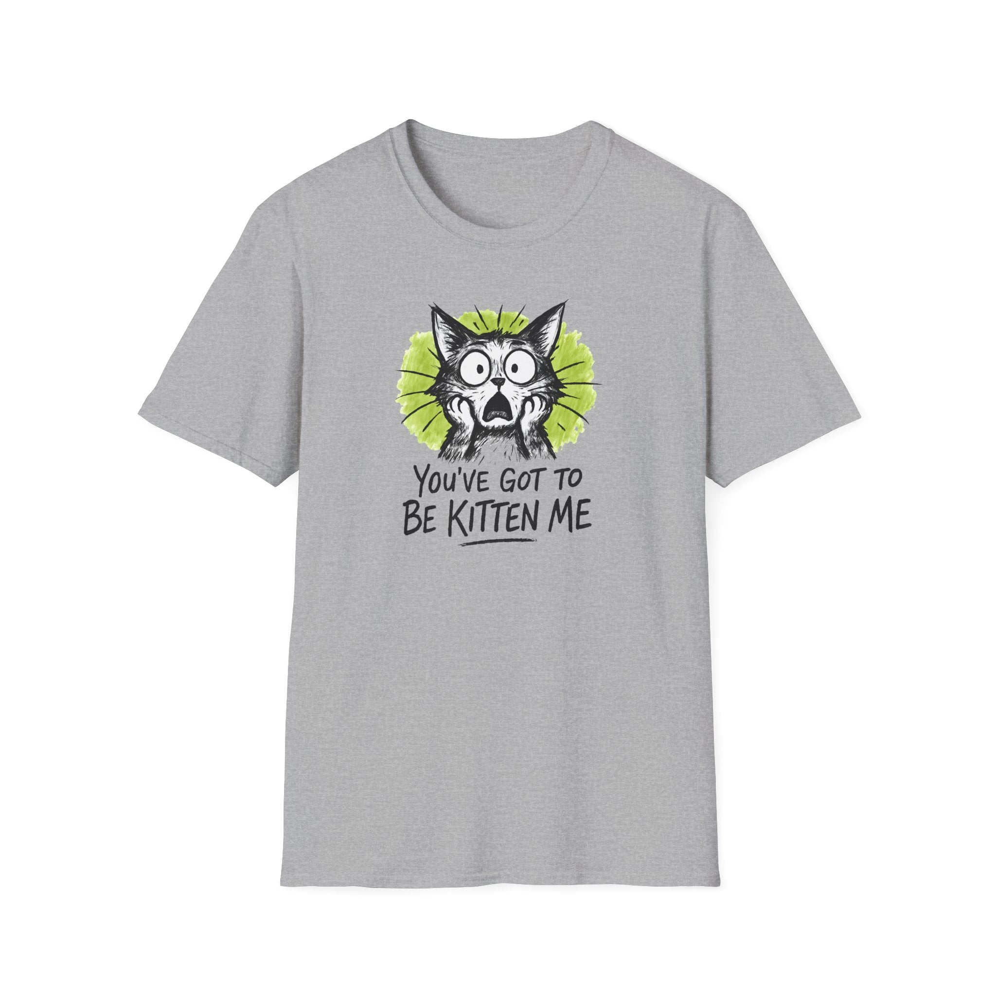 Shocked Kitten Expression T-Shirt