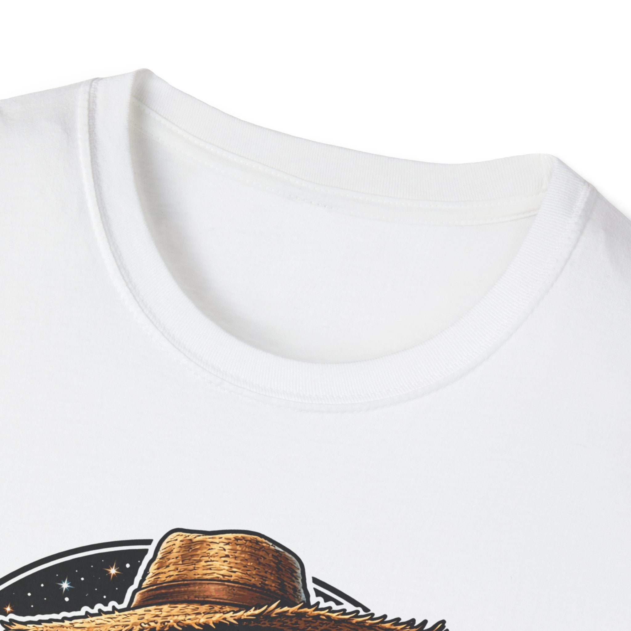 There's Been a Meteoric Rise in Gardening Funny Alien Farmer T-Shirt | Cosmic Encounters Collection by PetPulse