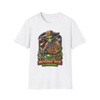 There's Been a Meteoric Rise in Gardening Funny Alien Farmer T-Shirt | Cosmic Encounters Collection by PetPulse