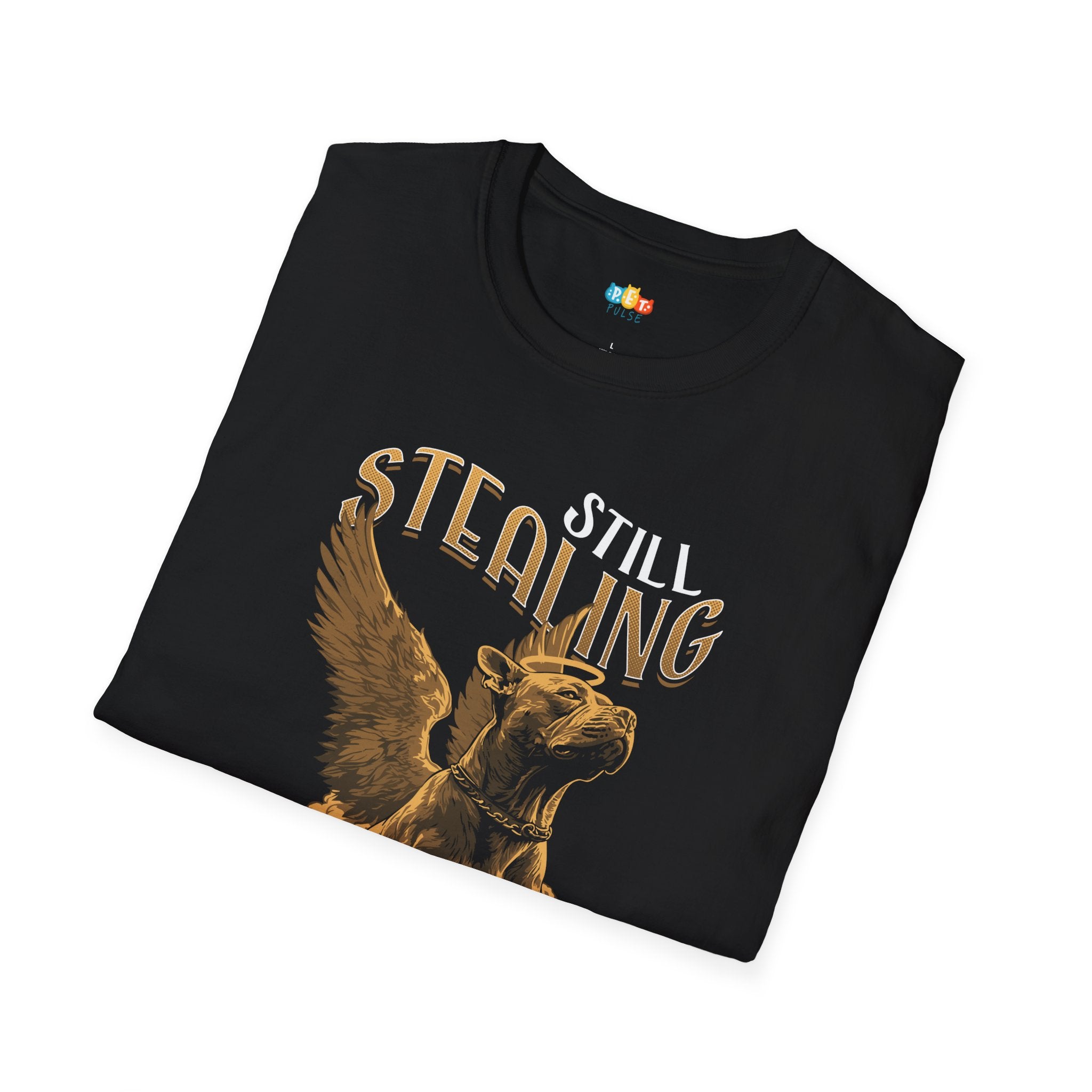 Stealing My Socks Dog T-Shirt - Pet Memorial Rainbow Bridge Angel Dog Grief Support Graphic Tee