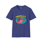 Swimolotl Athletic Axolotl Swimming T-Shirt - Funny Animal Pun Pool Swimmer Water Sports Fitness Tee
