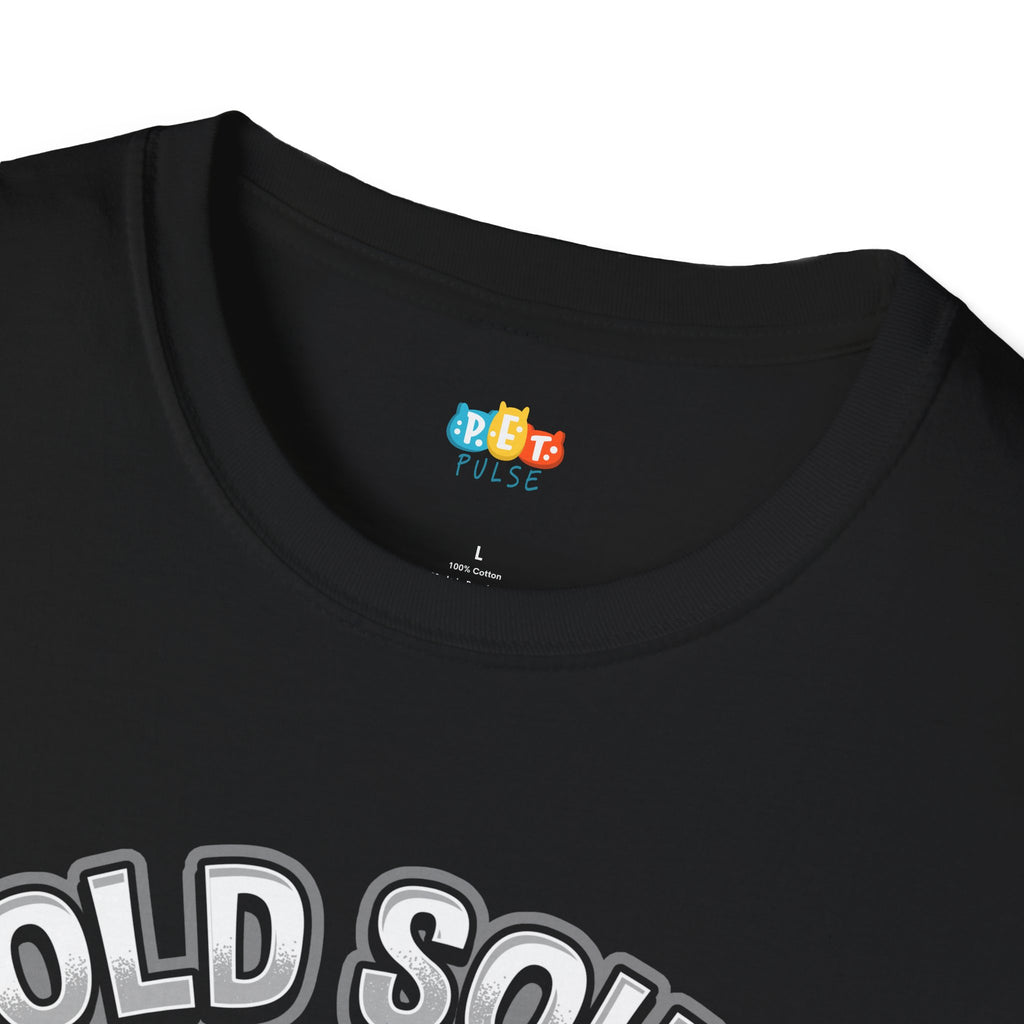Old Soul New Tricks T-Shirt - Funny Senior Pet Dog Cat Lover Aging Animals Training Veterinary Graphic Tee