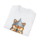 The Treats Are Bugged Funny Conspiracy Shiba Inu T-Shirt | Pet-Spiracy Theorist Collection by PetPulse