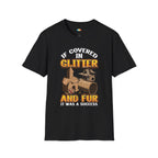 If Covered In Glitter And Fur It Was A Success T-Shirt - Funny Pet DIY Crafter Gift Crafting Humor Tee