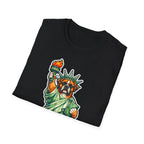 Defender of the Nation Funny Boxer Statue of Liberty T-Shirt | Lady Liberty Pups Collection by PetPulse