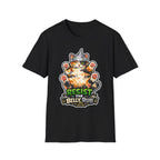 Resist the Belly Rub Funny Conspiracy Calico Cat T-Shirt | Cat-Spiracy Theorist Series | Pet-Spiracy Theorist Collection by PetPulse