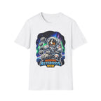 Herding Asteroids Now Funny Astronaut Australian Shepherd T-Shirt | Cosmic Encounters Collection by PetPulse