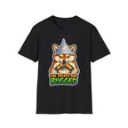 The Treats Are Bugged Funny Conspiracy Shiba Inu T-Shirt | Pet-Spiracy Theorist Collection by PetPulse