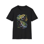 Frog Duo Graphic T-Shirt — Colorful Amphibian Nature Tee